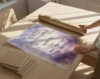 Grief Comes in Waves Poster. Grief & Loss Wall Art, Watercolor Memorial Print