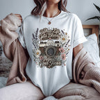 When Life Gets Blurry Adjust Your Focus Tee, Retro Spiritual Gift for Overthinkers