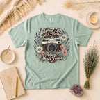 When Life Gets Blurry Adjust Your Focus Tee, Retro Spiritual Gift for Overthinkers