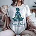 My Mind Needs Quiet Places Tee, Nature Therapy Gift for Spiritual Women
