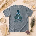 My Mind Needs Quiet Places Tee, Nature Therapy Gift for Spiritual Women