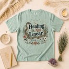 Healing Is Not Linear Tee, You Can Set It Down Spiritual Gift for Women