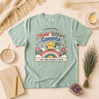 Your Efforts Count T-Shirt, Quiet Progress Encouragement Gift for Overthinkers