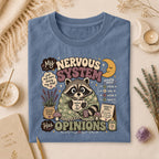 My Nervous System Has Opinions Tee, Gift for Overthinkers & Anxious Friends