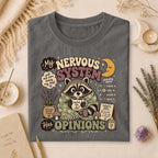 My Nervous System Has Opinions Tee, Gift for Overthinkers & Anxious Friends