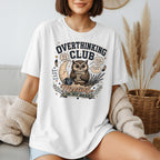 Overthinking Club Meeting In My Head Tee, Anxiety Humor Gift for Overthinkers