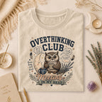 Overthinking Club Meeting In My Head Tee, Anxiety Humor Gift for Overthinkers
