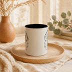 Let Your Nervous System Bloom Mug, Boho Wellness Coffee Cup, Soft Girl Self Care Gift 11 oz