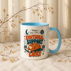 Today's Yoga Pose Is Emotional Support Loaf Mug, Anxiety Humor Gift for Cat Lover. 11oz