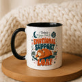 Today's Yoga Pose Is Emotional Support Loaf Mug, Anxiety Humor Gift for Cat Lover. 11oz