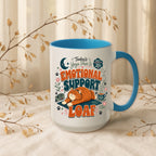 Today's Yoga Pose Is Emotional Support Loaf Mug, Overthinker Gift for Yoga Friend. 15 oz
