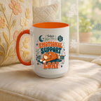Today's Yoga Pose Is Emotional Support Loaf Mug, Overthinker Gift for Yoga Friend. 15 oz