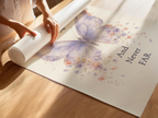 They Are Lighter Now Poster. Butterfly Memorial Wall Art, Loss of a Loved One Print