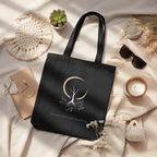 Rooted, and Still Reaching Tote Bag, Mindful Gift for Book Lover and Spiritual Woman