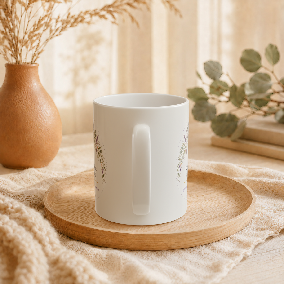 Rest Is Not a Reward Mug, Lavender Self Care Gift, Burnout Gift for Women, 11oz 15oz