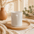 Still With Me Each Morning Mug, Forget Me Not Memorial Gift, 11oz 15oz