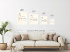 She Left The Garden Blooming Poster, Loss of a Mother Sympathy Wall Art. Unframed