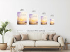 The Morning Came Anyway Poster, Sunrise New Beginnings Wall Art Print. Unframed