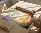 The Morning Came Anyway Poster, Sunrise New Beginnings Wall Art Print. Unframed