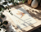 It Knows The Way Home Poster, Bird Sympathy and Memorial Wall Art Print. Unframed