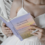 The Morning Came Anyway Journal, Sunrise Sympathy Gift for Her, 5.75x8