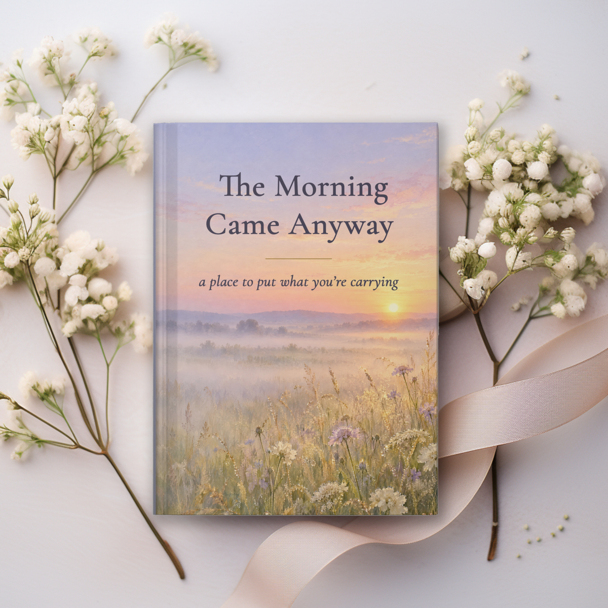 The Morning Came Anyway Journal, Sunrise Sympathy Gift for Her, 5.75x8