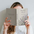 Rest Is Not a Reward Journal, Lavender Self Care Gift for Her, 5.75x8