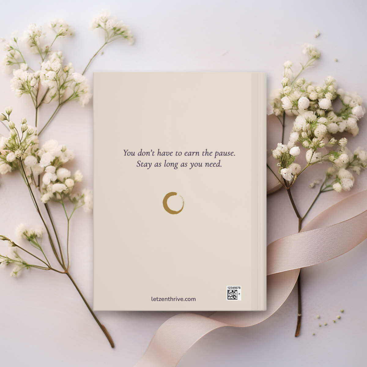 Rest Is Not a Reward Journal, Lavender Self Care Gift for Her, 5.75x8