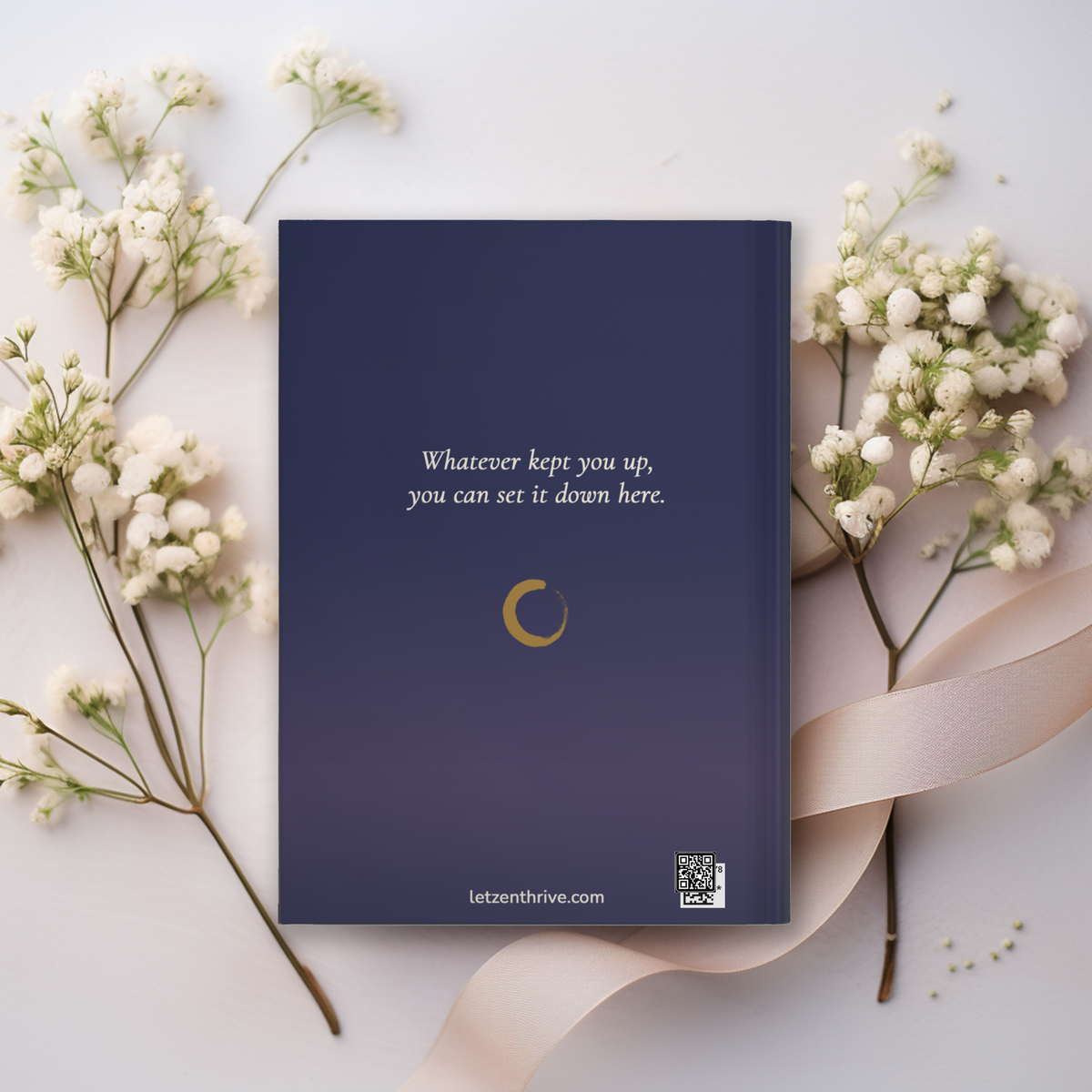 Notes From the Quiet Hours Journal, Moonlit Floral Gift for Her, 5.75 x 8