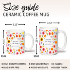 You Did The Thing Mug, Right Handle, Bright Floral Congratulations Gift for Her, 11 oz 15 oz