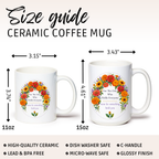 For The One Who Holds Everyone Mug, Marigold Caregiver Gift for Her, 11 oz 15 oz